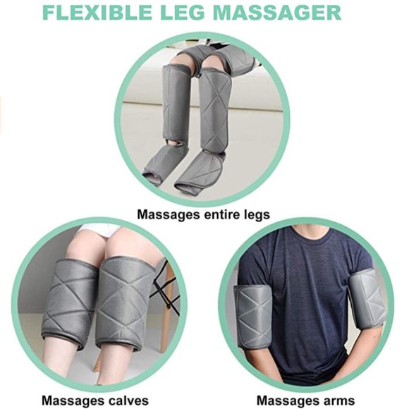 Leg Massager Circulation Relaxation, Air Compression Calf Feet Thigh🤩 - Picture 3 of 6
